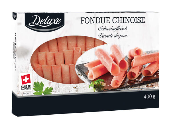 Carne di maiale per fondue chinoise