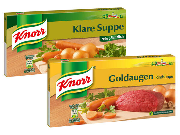 KNORR Goldaugen-, Gemüse oder Klare Suppe