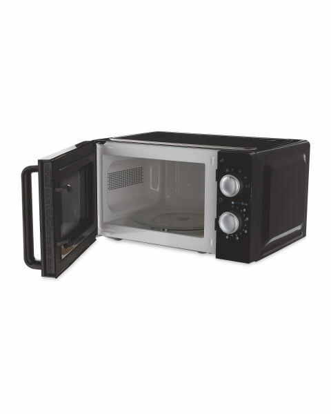 Ambiano Black 700W Microwave Oven