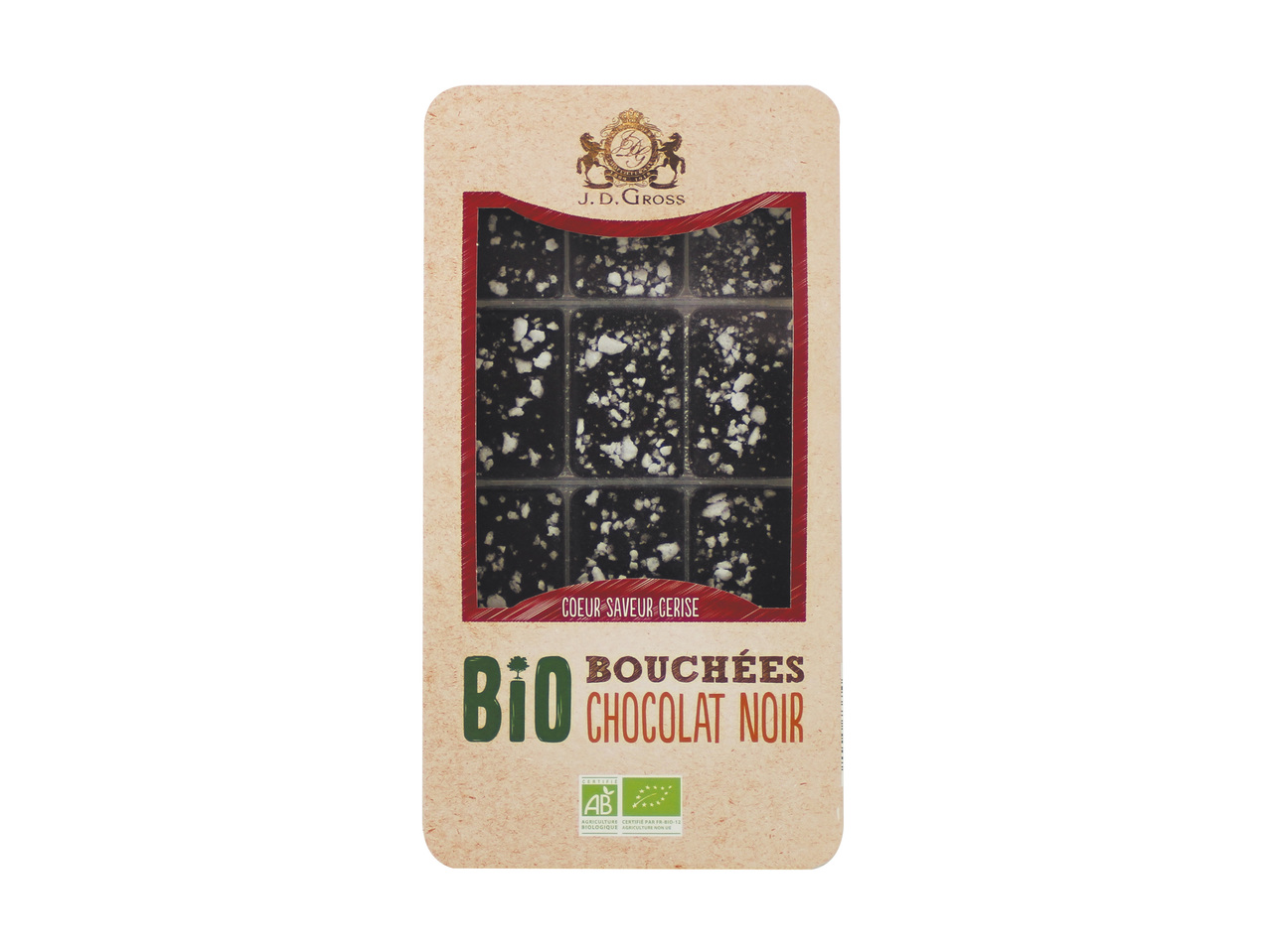 Tablette de chocolat Bio en bouchées1