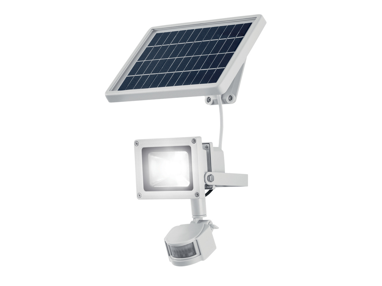 LIVARNO LUX(R) LED-projektør med solcellemodul