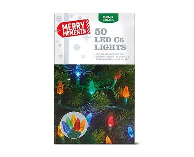 Merry Moments 50-Count LED Christmas Lights