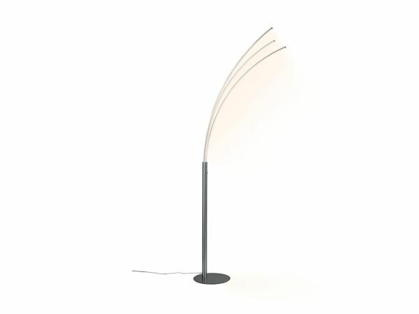 Lámpara curva LED palmera