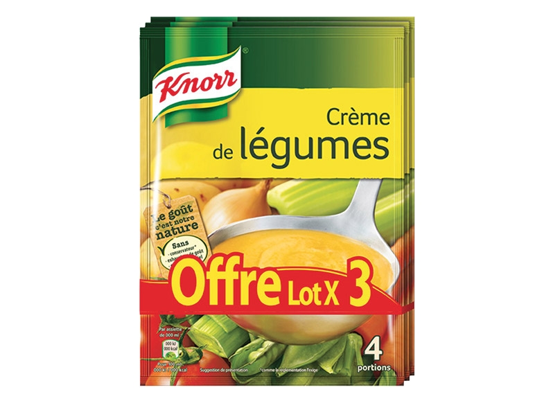 Knorr crème de légumes