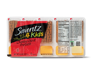 Savoritz Cheese Dip & Pretzel Sticks