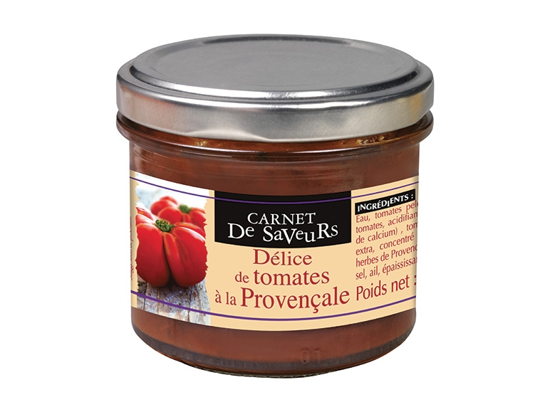 Délice de tomates à la provençale ou poivronnade