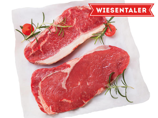 WIESENTALER Frisches österreichisches Rumpsteak oder Bio-Eye-Steak