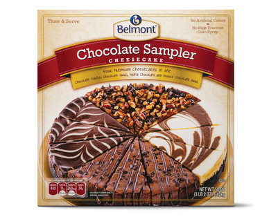 Belmont 9" Chocolate Cheesecake Sampler