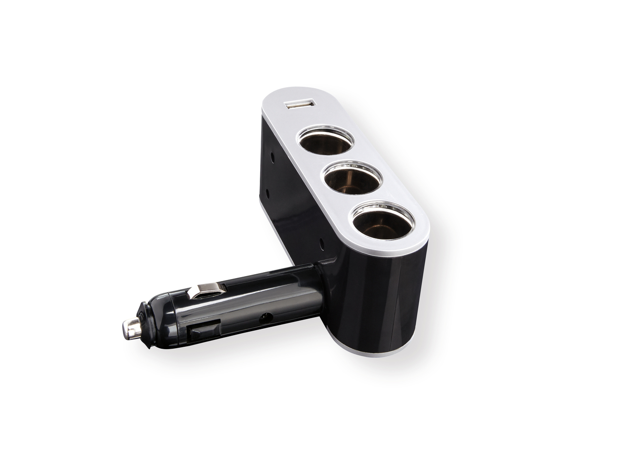 'Silvercrest(R)' Ladrón triple para encendedor/ Enchufe cargador USB