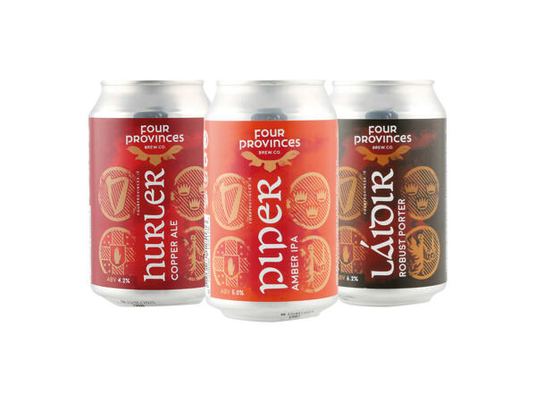Hurler Copper Ale / Piper IPA / Láidir Robust Porter
