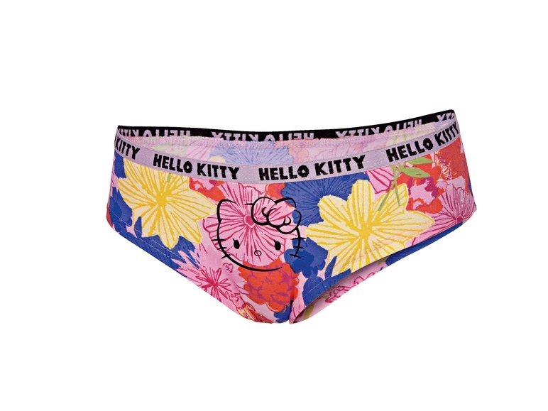 Ladies' Hipster Briefs "Hello Kitty, Snoopy, Garfield"
