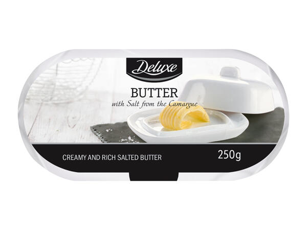 Butter mit Camargue Meersalz