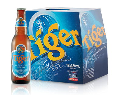 Tiger Beer 12x330ml