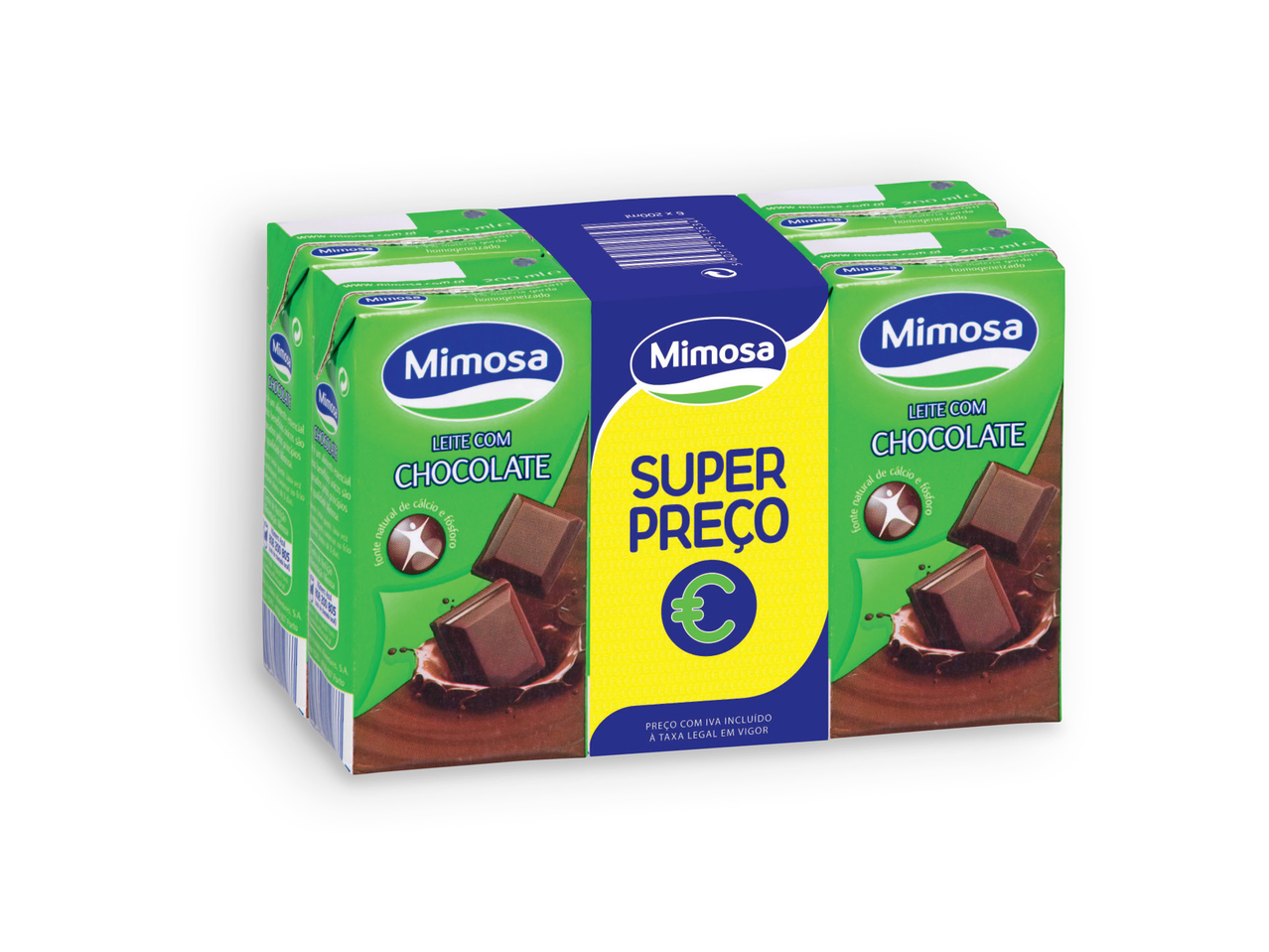 MIMOSA(R) Leite com Chocolate