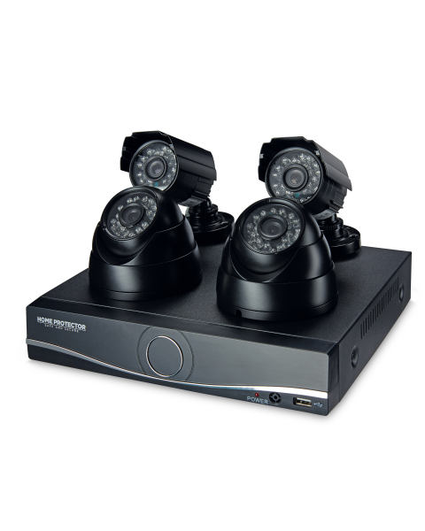 4-Camera CCTV Kit