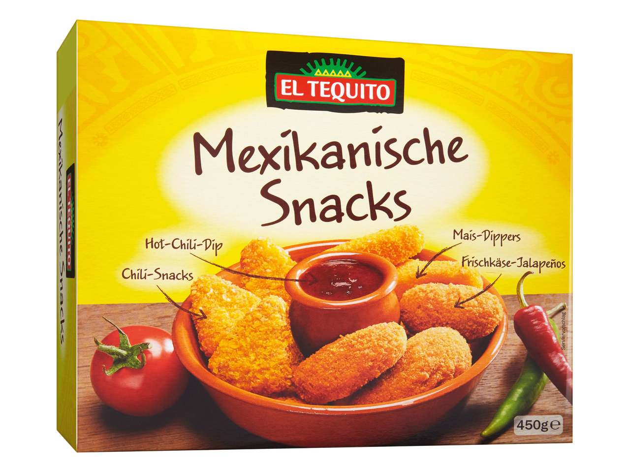 EL TEQUITO Mexikanische Snack-Box