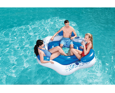 Crane Inflatable Floating Island Lounge Raft