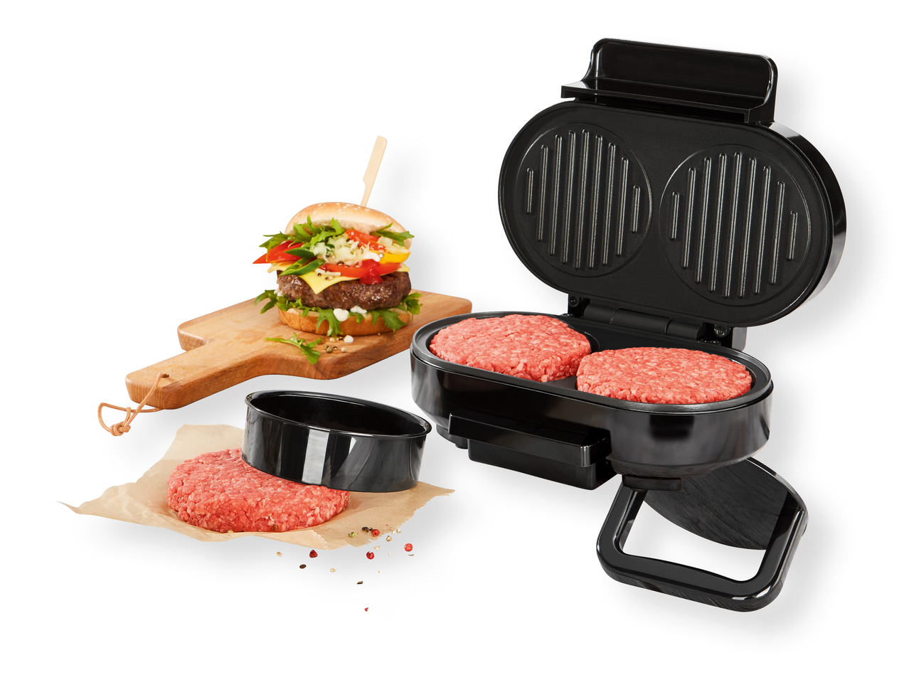 ‘Silvercrest(R) Kitchen Tools' Máquina para hamburguesas