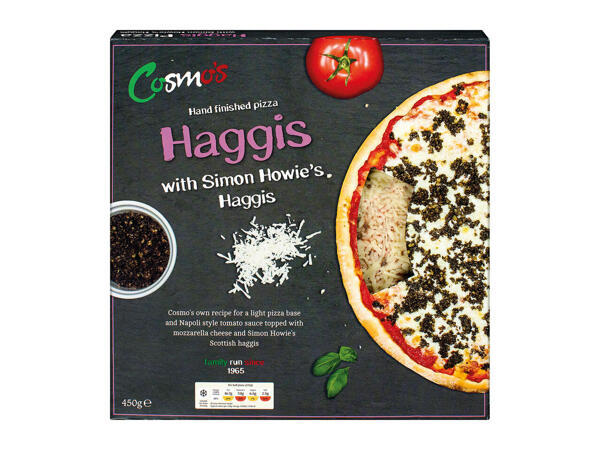 Cosmo's Haggis Pizza