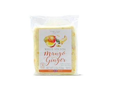 Happy Farms Preferred English Cheddar or White Stilton with Mango & Ginger