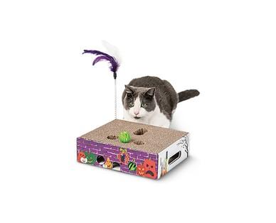 Heart to Tail Halloween Cat Scratching Playhouse
