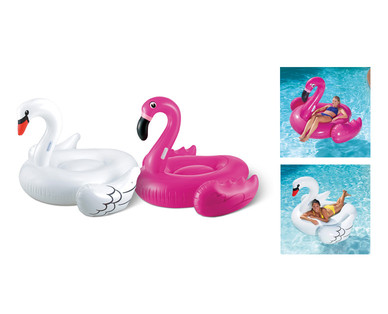 Summer Waves Jumbo Swan or Flamingo Ride-On Float