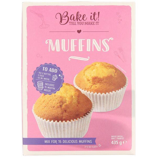 Muffinki + foremki do pieczenia Bake it!