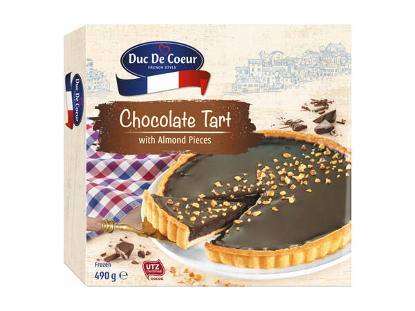Duc de Coeur(R) Tarte de Chocolate com Amêndoa