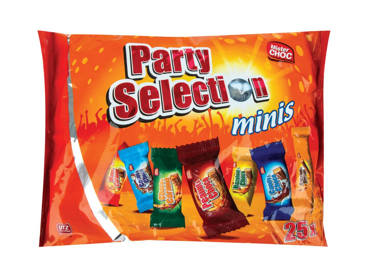 MISTER CHOC Party Selection