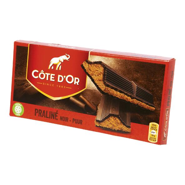 CÔTE D'OR(R) 				Barre de chocolat au praliné