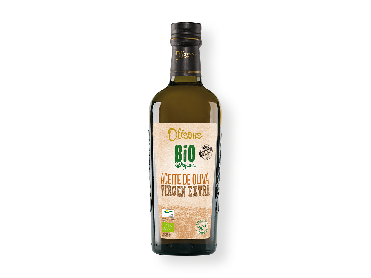'Olisone(R)' Aceite de oliva ecológico virgen extra
