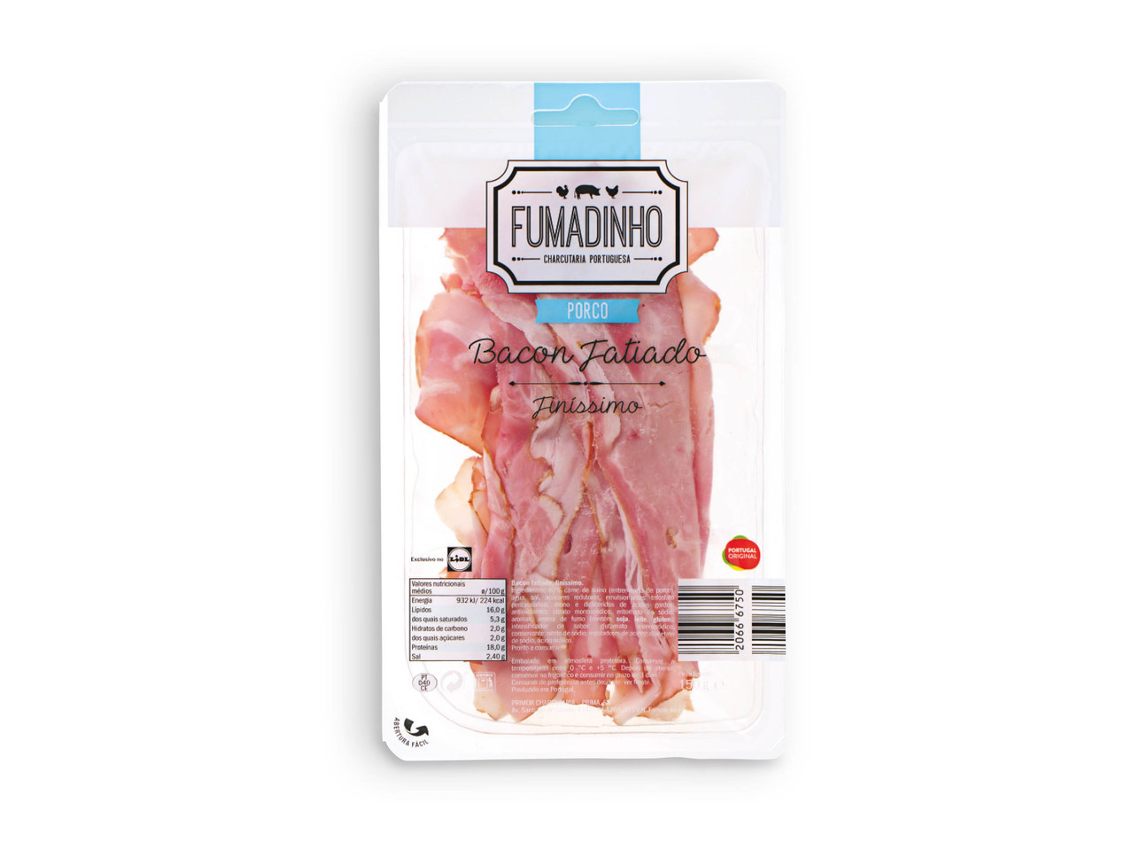 FUMADINHO(R) Bacon Fatiado Finíssimo / Alho