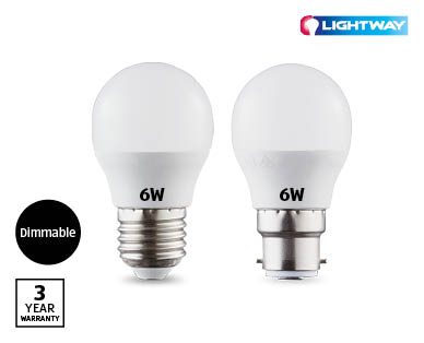 LED Candle or Mini Dimmable Bulbs