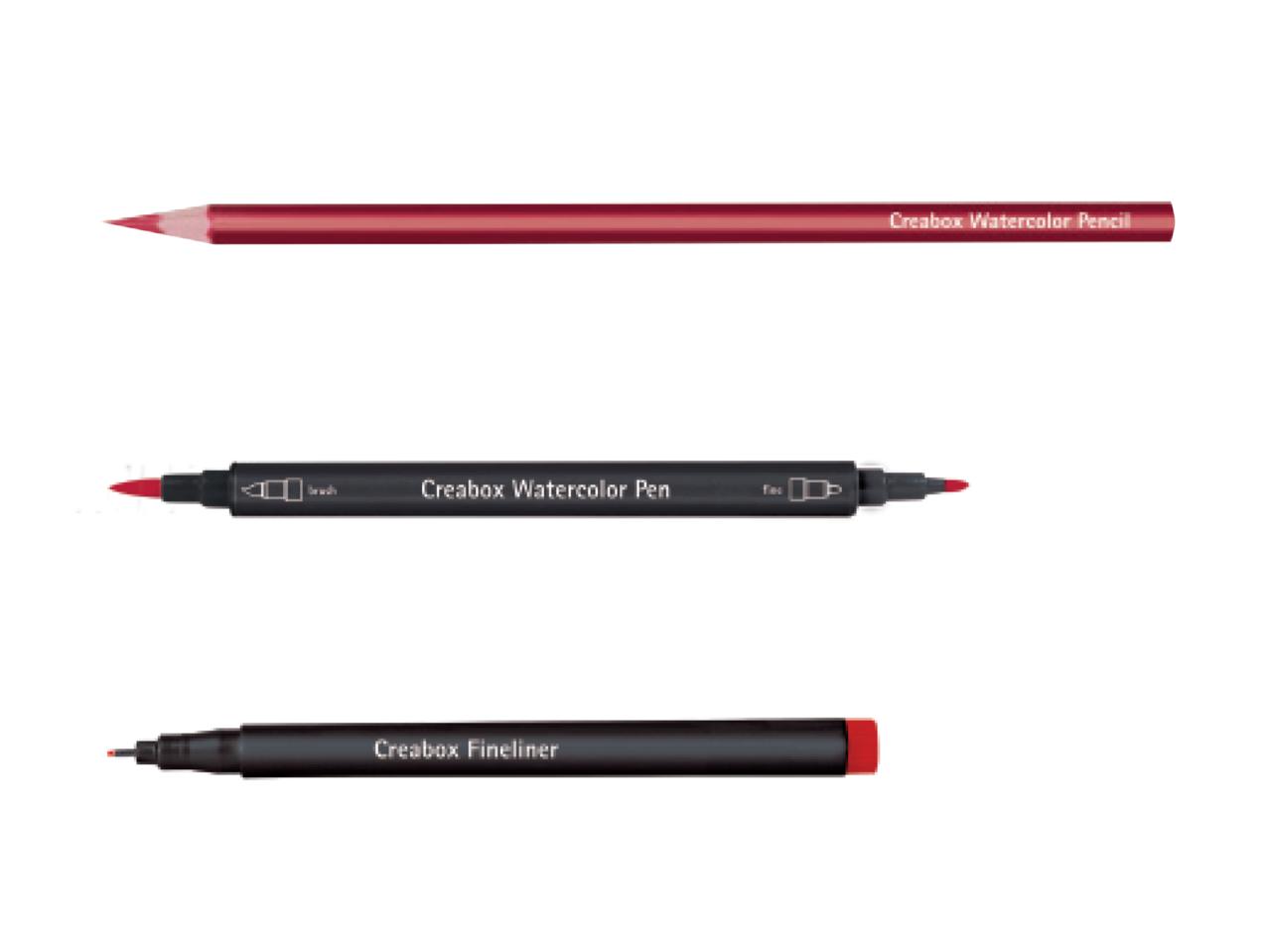 MARABU CREABOX Fine Liner/Watercolour Pens/Pencils