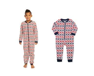 Merry Moments Children's Holiday Union Suit