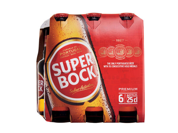 6 mini bières Super Bock