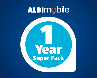 ALDI Mobile 1 Year Super Pack