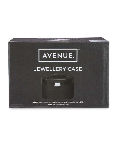 Avenue Round Jewellery Case