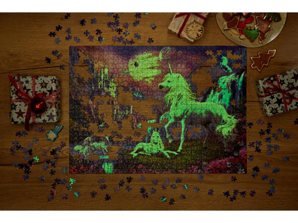 Assorted 3D Flourescent Jigsaw Puzzles