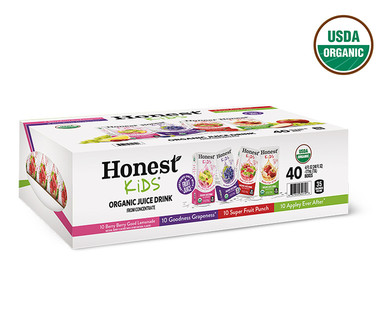 Honest Kids Juice Box 40 ct. Variety Pack