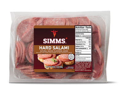 Simm's Sliced Hard Salami