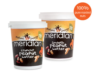 Meridian Crunchy/Smooth Peanut Butter