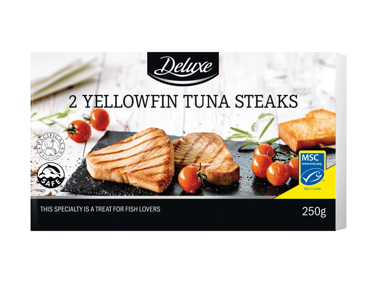 DELUXE 2 Yellowfin Tuna Steaks