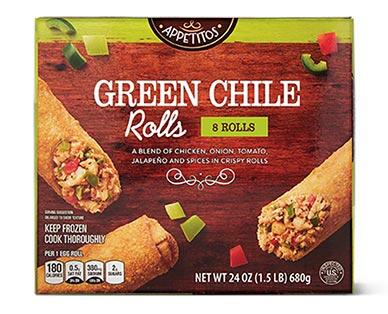 Appetitos 
 Southwestern or Green Chile Rolls