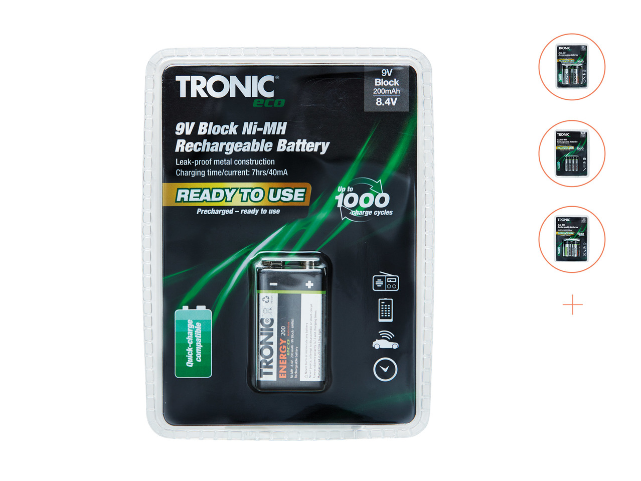 Tronic Rechargeable Batteries1
