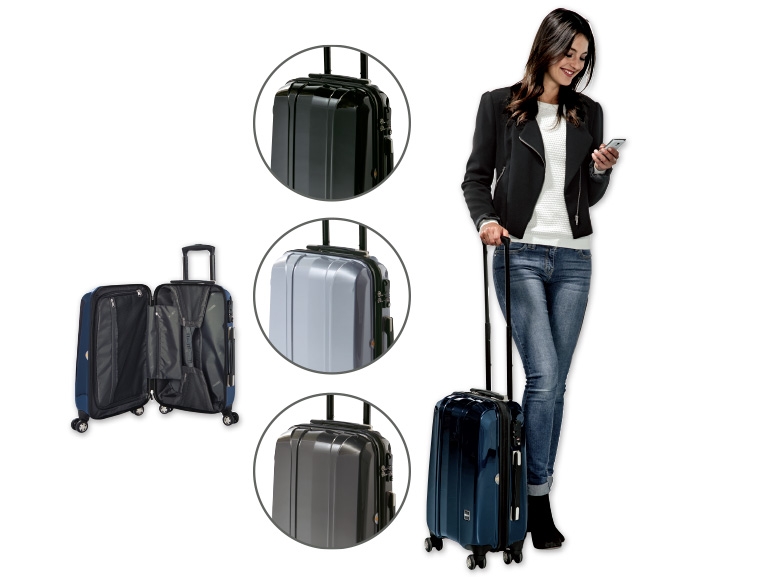 Topmove(R) 32L Lightweight Polycarbonate Suitcase