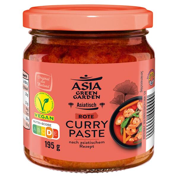 ASIA GREEN GARDEN Curry-Paste 195 g