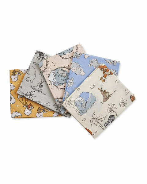 Baby Dumbo Fat Quarters 5 Pack