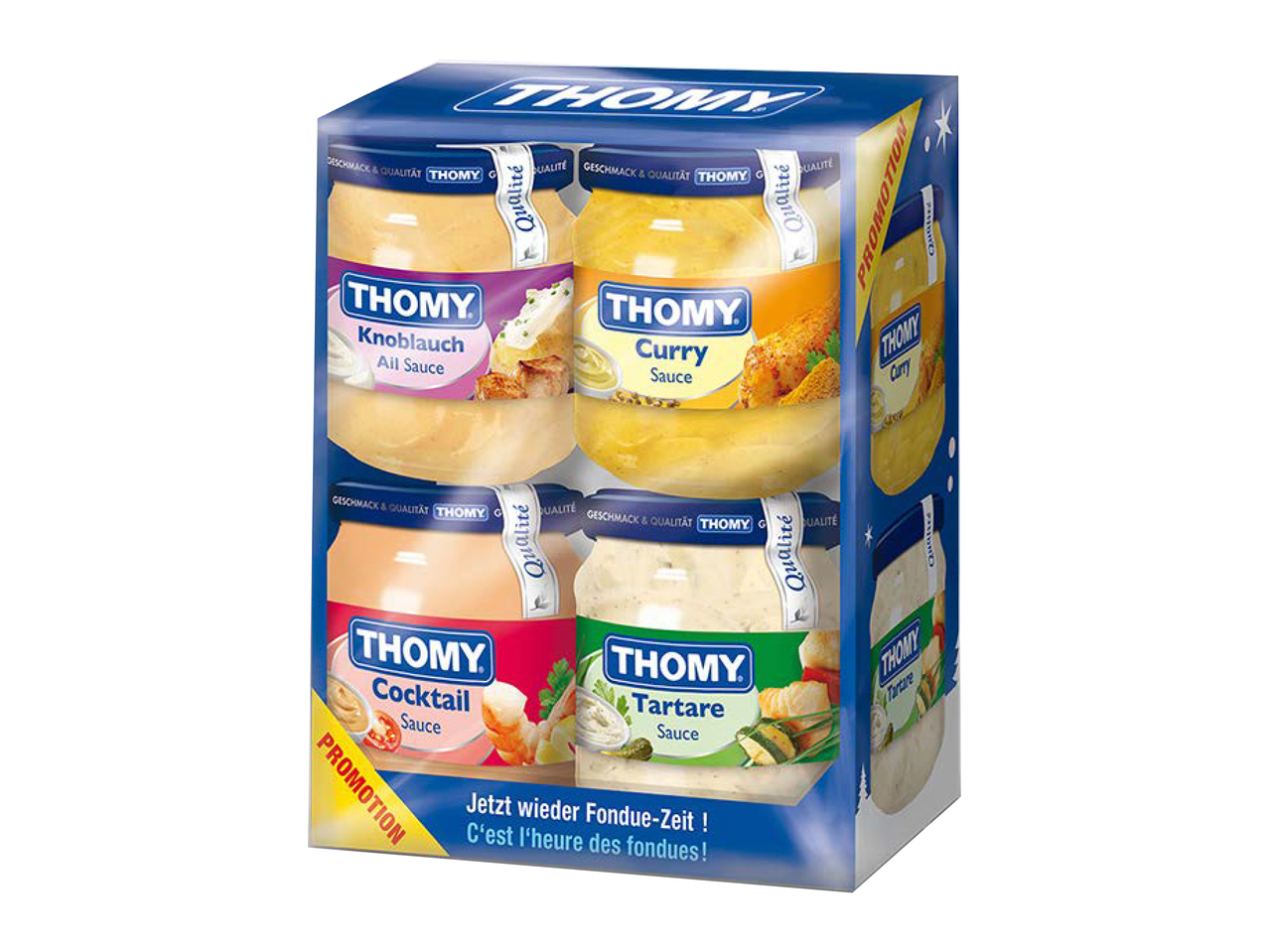 Sauces pour fondue Thomy