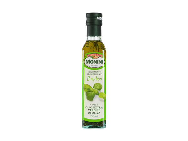 Olio d'oliva al basilico Monini